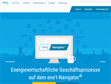 Tablet Screenshot of enet.eu